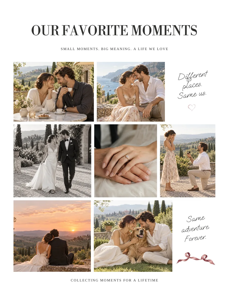 Modern Romance — Favorite moments · eight-page edition